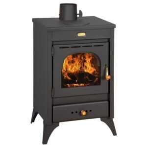STUFA LEGNA 12 KW KIR NERO OPACO